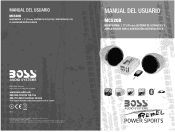 Boss Audio MC520B User Manual in Spanish