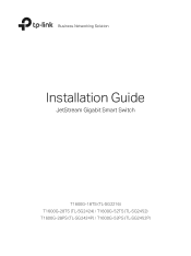 TP-Link T1600G-18TSTL-SG2216 T1600G-18TSUN V1 Installation Guide