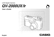 Casio QV-2000ux User Guide