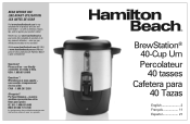 Hamilton Beach 40514R Use and Care Manual