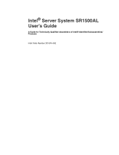 Intel SR1500ALSAS User Guide