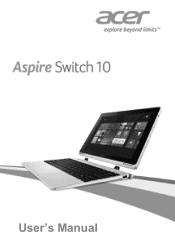 Acer Aspire Switch SW5-012 User Manual 2