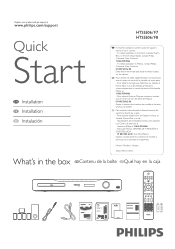 Philips HTS5506 Quick start guide