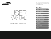 Samsung DV100 User Manual