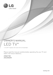 LG 29LN450W Owners Manual