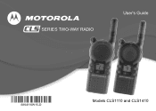 Motorola CLS1450CH User Guide