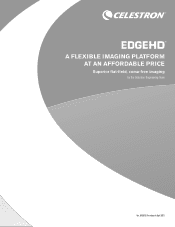 Celestron CGEM II 1100 EdgeHD Telescopes Whitepaper EdgeHD Optics