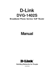 D-Link DVG-1402S Product Manual