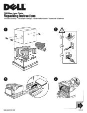 Dell 7330dn Mono Laser Printer Printer Repacking Instruction