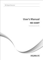 Humax HD-5500T User Manual