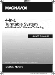 Magnavox MD695 Owners Manual