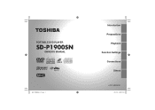 Toshiba SD-P1900 Owners Manual