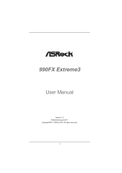 ASRock 990FX Extreme3 User Manual