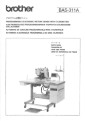 Brother International BAS-311A Parts Manual - English