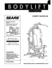 Weider Pro 230 Bench English Manual