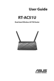 Asus RT-AC51U ASUS RT-AC51U user s manual in English