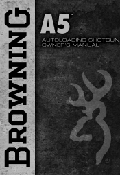 Browning A5 Shotgun Owners Manual