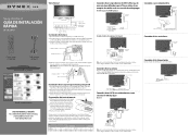 Dynex DX-24E150A11 Quick Setup Guide (Spanish)