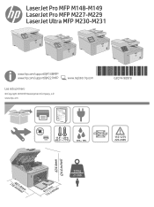 HP LaserJet Pro MFP M148-M149 Reference Guide