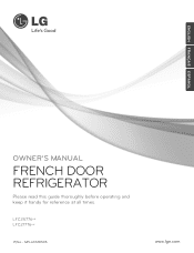 LG LFC25776SW Owner's Manual