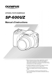 Olympus SP-600UZ SP-600UZ Manuel d'instructions (Fran栩s)