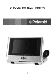 Polaroid PDM 2727 User Manual