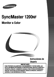 Samsung 1200NF User Manual (user Manual) (ver.1.0) (Spanish)