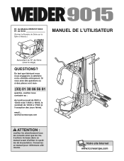 Weider 9015 French Manual