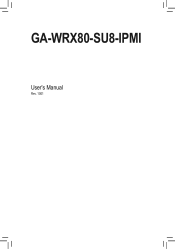 Gigabyte WRX80-SU8-IPMI User Manual