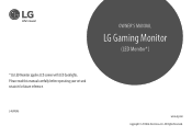 LG 34GK950G-B Owners Manual