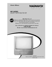Magnavox MC194EMG User manual,  English (US)