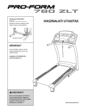 ProForm 780 Zlt Treadmill Hungarian Manual