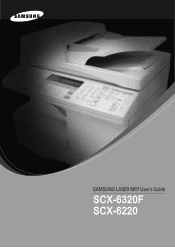 Samsung SCX 6320F User Manual (ENGLISH)
