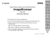 Canon EOS 7D ImageBrowser 6.6 for Macintosh Instruction Manual