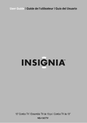 Insignia NS-13CTV User Manual (English)