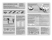 Olympus VP-1 VP-1 Quick Reference Guide (English)