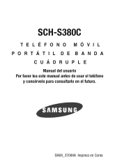 Samsung SCH-S380C User Manual Ver.fd04_f2 (Spanish(north America))