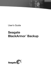 Seagate ST340005LSA10G BlackArmor PS User Guide