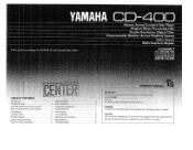Yamaha CD-400 Owner's Manual