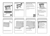 HP Designjet 4520 HP Designjet 4520 Printer series - Assembly Instructions: English