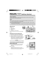 Philips MC-i200 Quick start guide