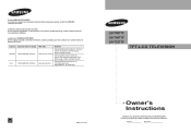 Samsung LNT4071F User Manual (ENGLISH)