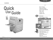 Xerox 5550N Quick Use Guide
