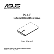 Asus DL External HDD User Manual