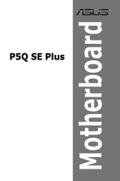 Asus P5Q SE Plus User Manual