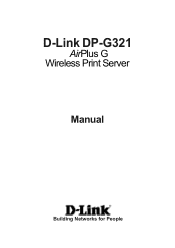 D-Link DP-G321 Product Manual
