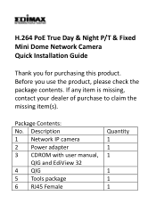 Edimax PT-112E Quick Install Guide