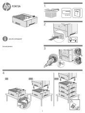 HP LaserJet E50000 Installation Guide 1