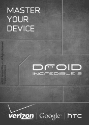 HTC DROID INCREDIBLE 2 by Verizon Quick Start Guide