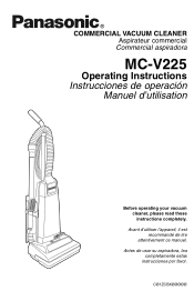 Panasonic MCV225 MCV225 User Guide